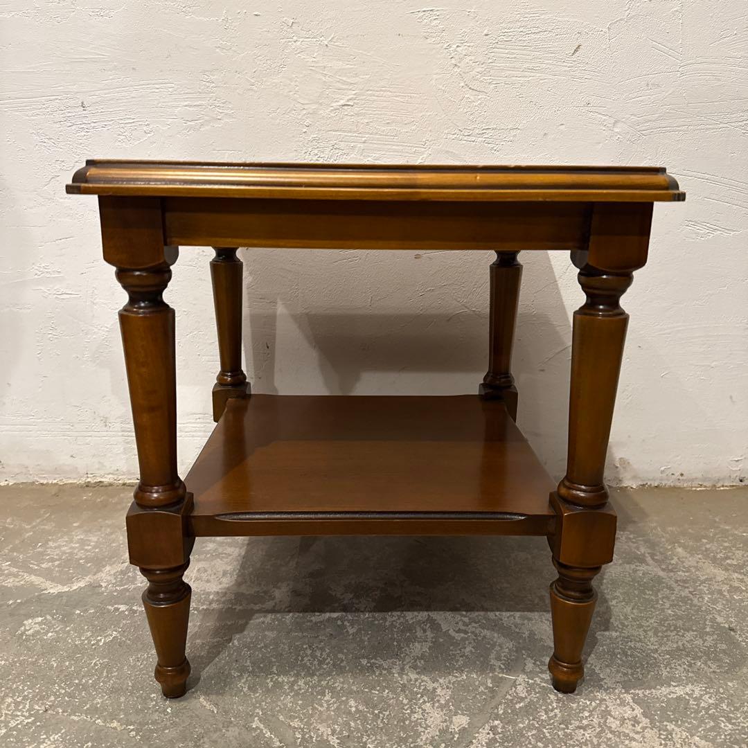 年末年始saleヴィンテージ　木製サイドテーブル　スクエア　1