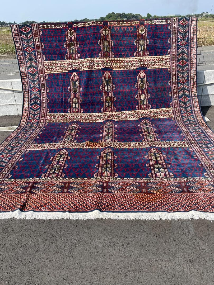 トルクメン カーペット ヴィンテージ 高品質 のハシュロ パルダ