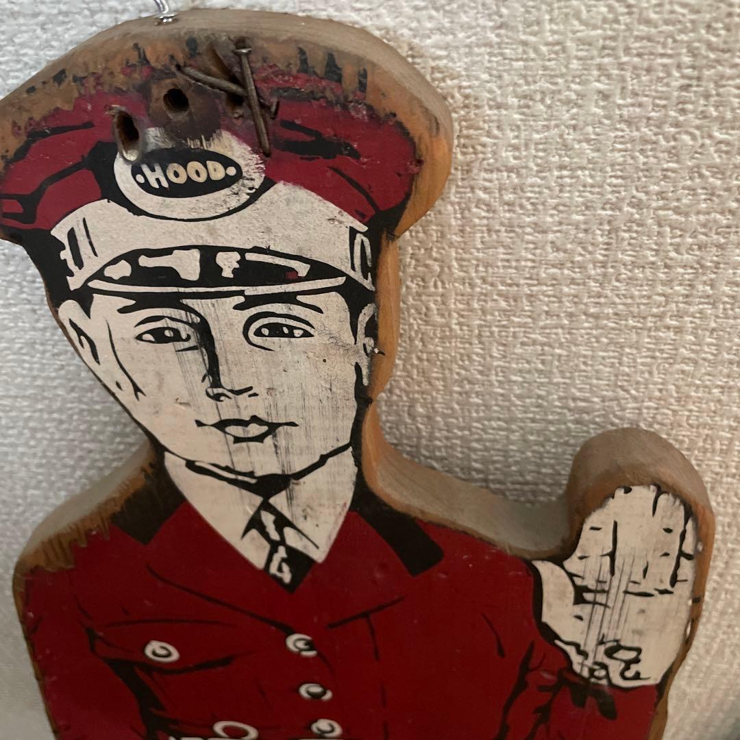 Hood Tire Dealer ヴィンテージ看板　木製看板