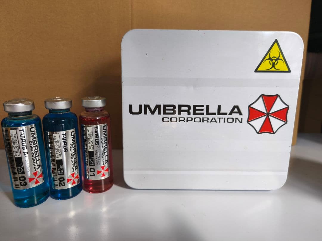 バイオハザード　アンブレラ　T ウイルス　レプリカ　セット　biohazard