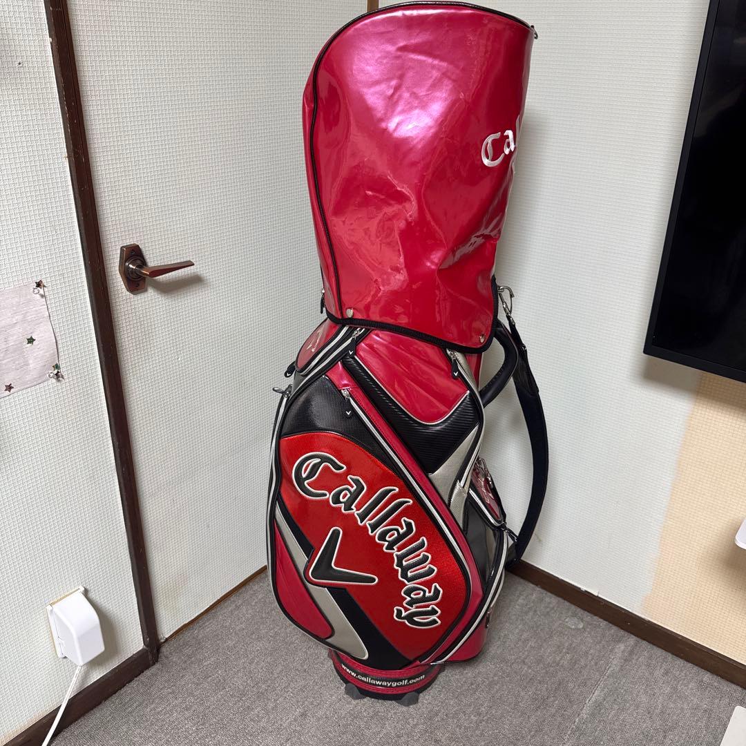 Callaway キャディバッグ 赤黒