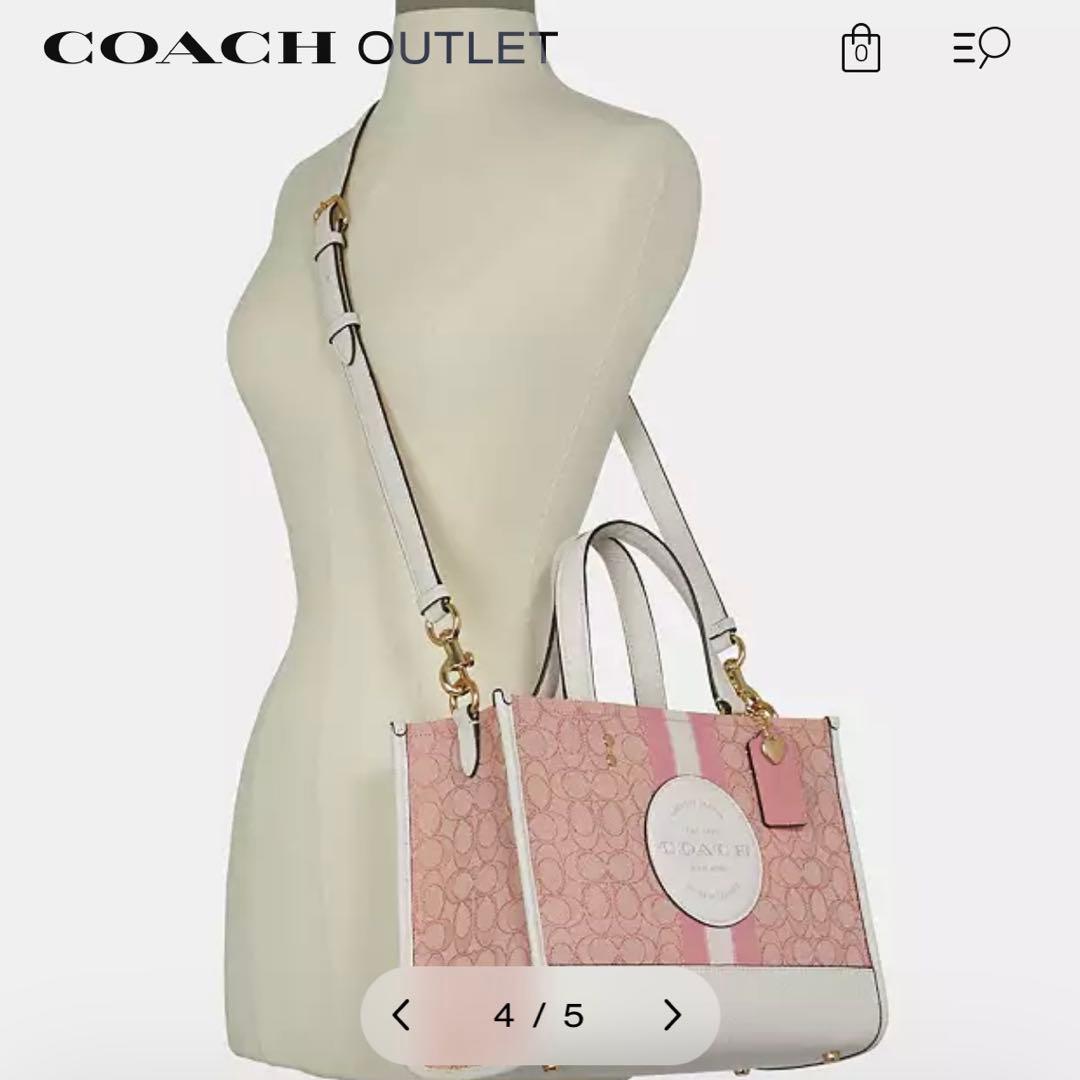 デンプシー キャリーオール シグネチャー ジャカード coach コーチ