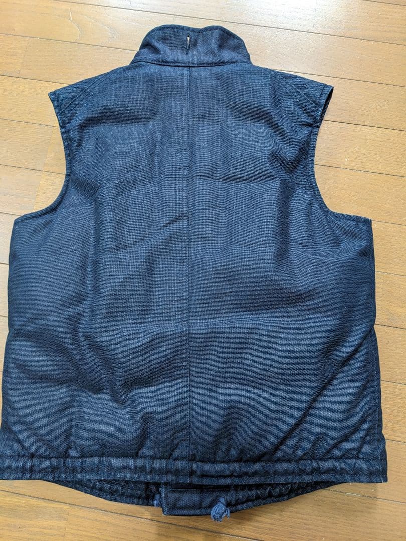 45R45rpm　インディゴコットンダウンベスト