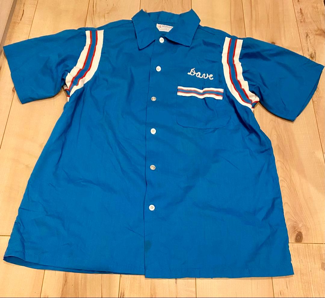 【70s】Hilton ボウリングシャツ
