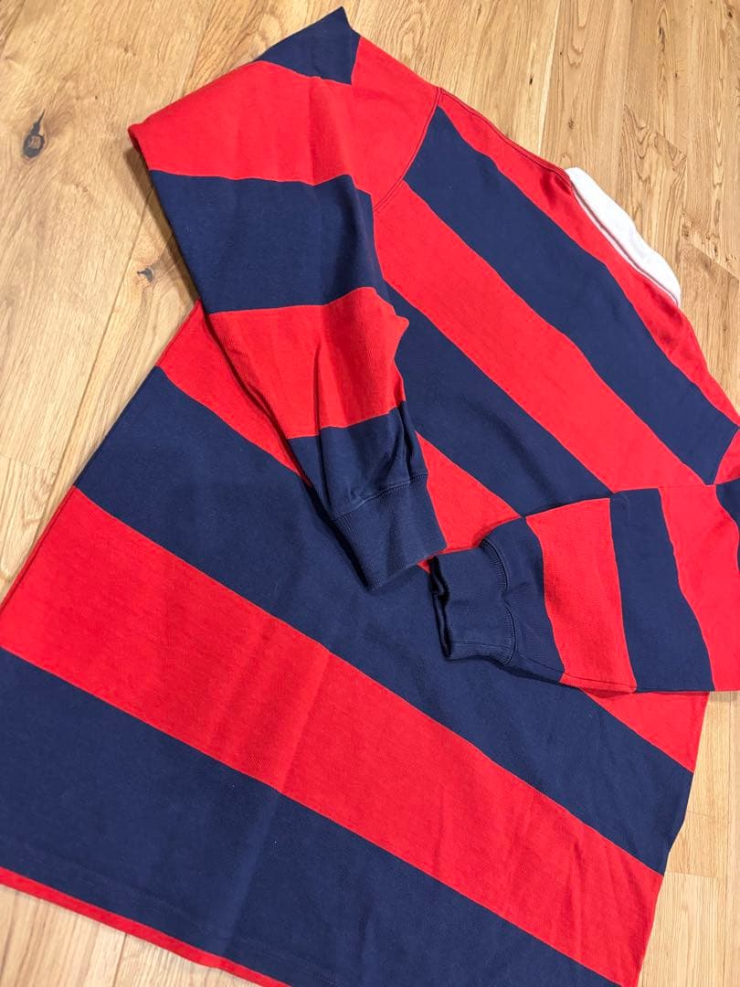 ポロスポーツ　ポロベア　POLO SPORT ラガーシャツ Lサイズ　ビンテージ