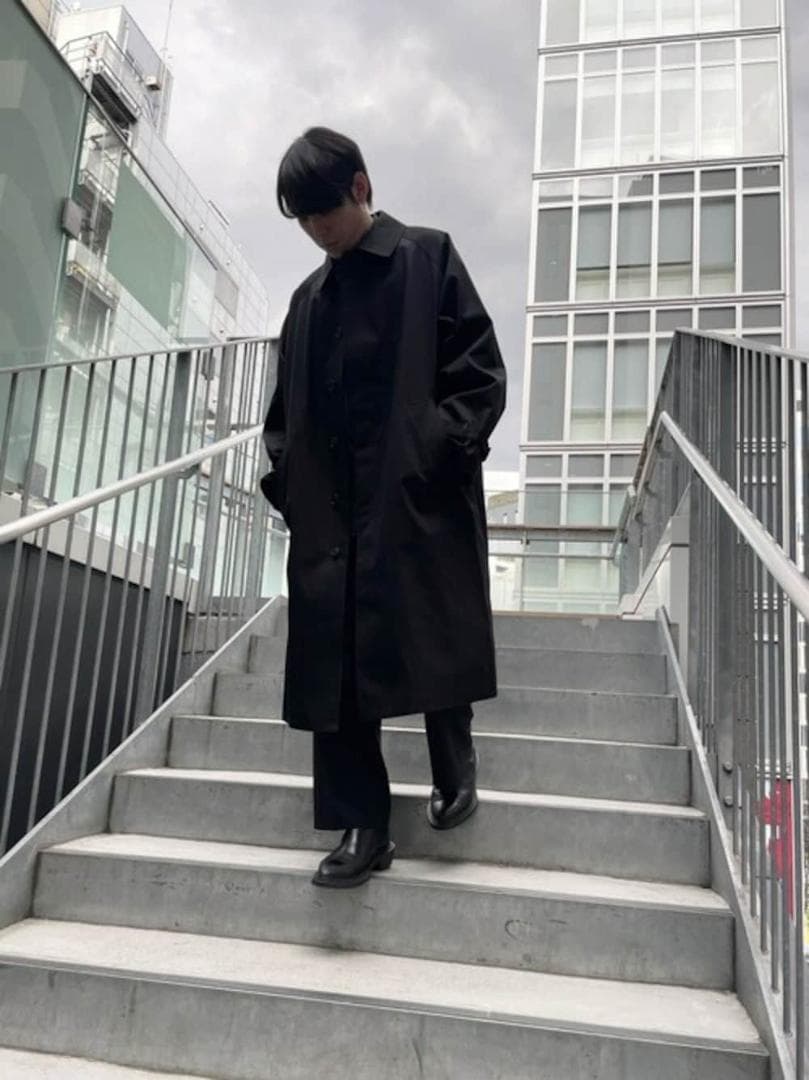 Ventil ウインドガードベルテッドステンカラーコート