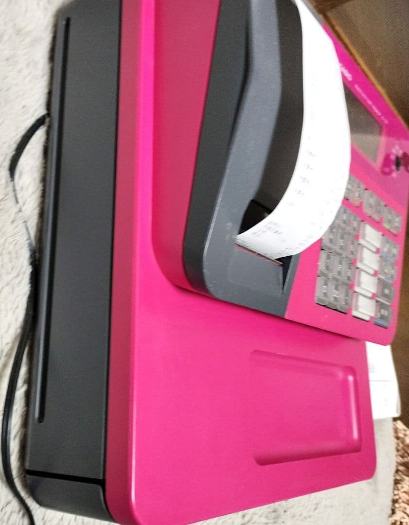 レジスタ　CASIO ピンク色　NL-100