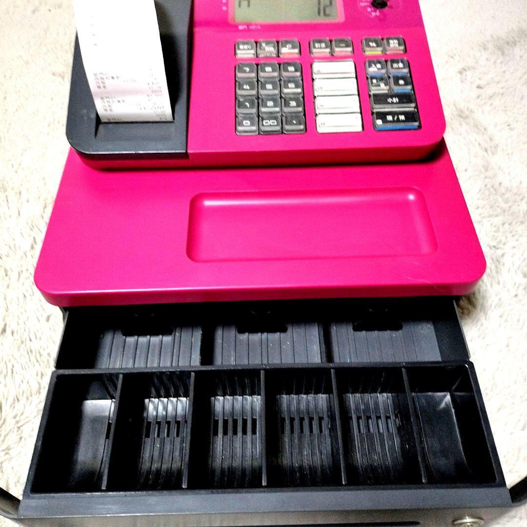 レジスタ　CASIO ピンク色　NL-100
