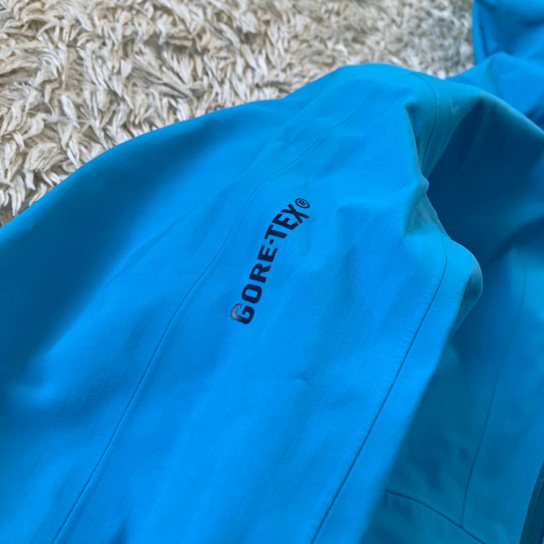 ARC’TERYX GORE-TEX ハードシェル S 水色 テック