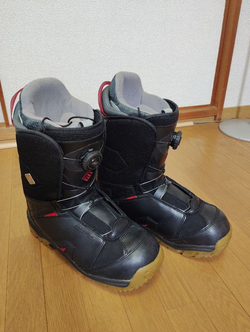 ボードブーツ BOAシステム ブラック　サイズ27.0/27.5