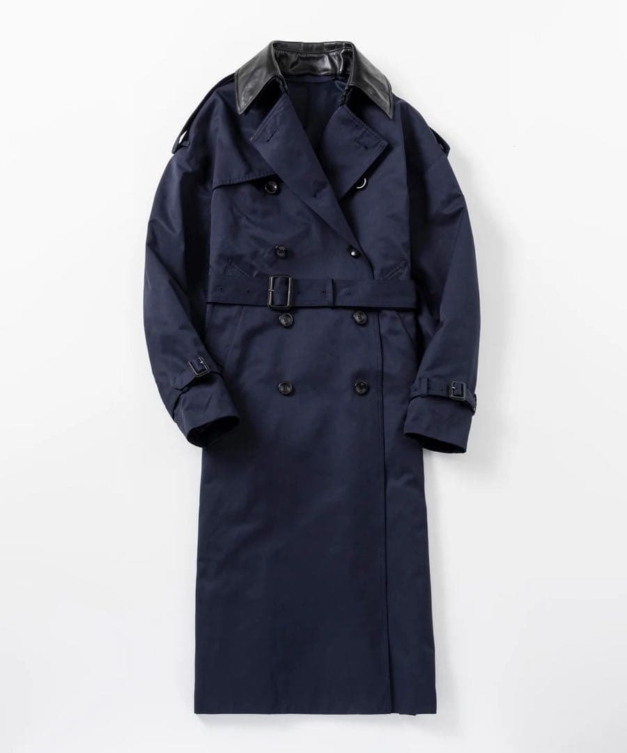 【新品即発送】AJUGA.★2WAYボリュームトレンチコート