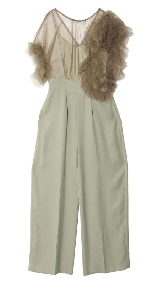 LAGUNAMOON オケージョンドレス LADYチュールドッキングコンビネゾン