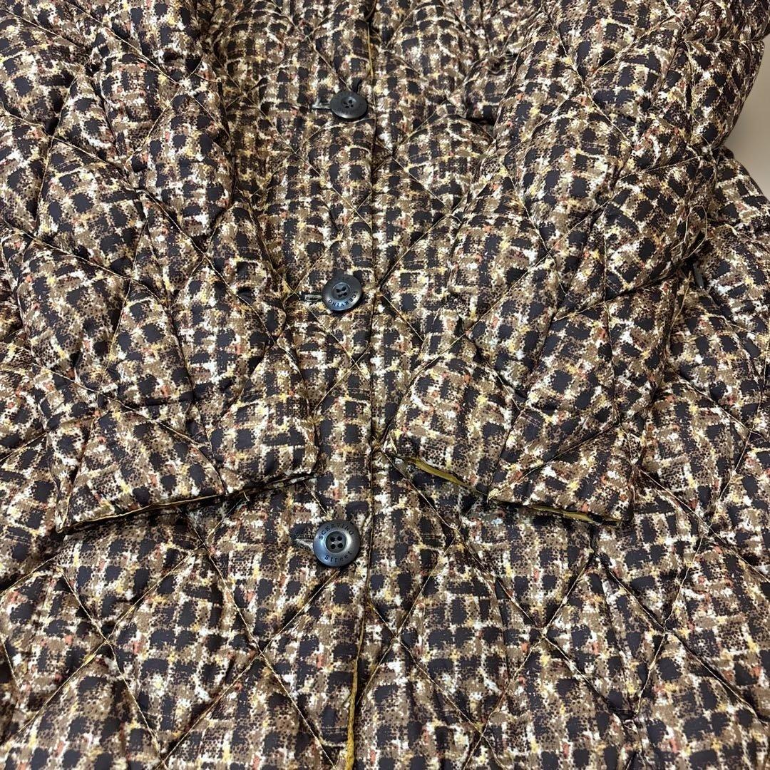 SCERVINO Street エルマンノシェルビーノ総柄 中綿ロングコート42