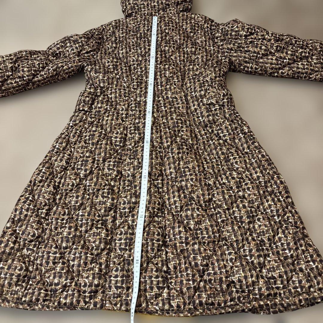 SCERVINO Street エルマンノシェルビーノ総柄 中綿ロングコート42