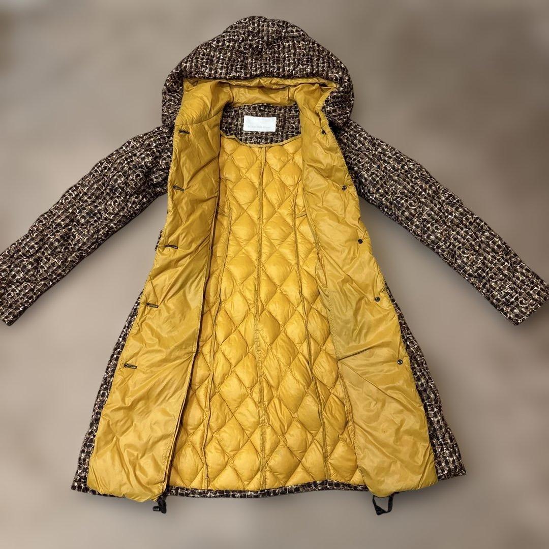 SCERVINO Street エルマンノシェルビーノ総柄 中綿ロングコート42