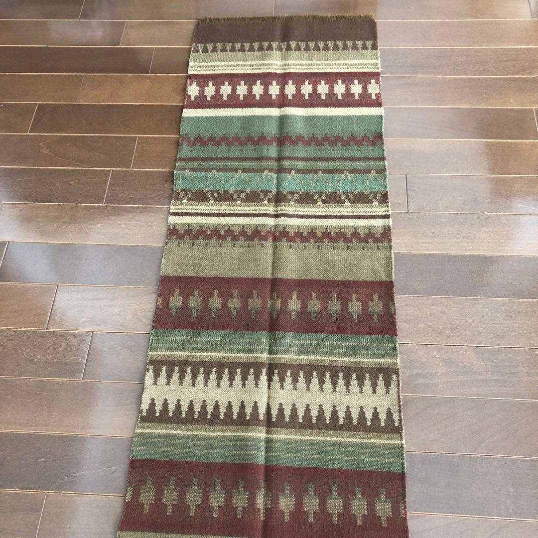 RALPH LAUREN スコットランド製　マフラー　ラグ柄　ラルフローレン