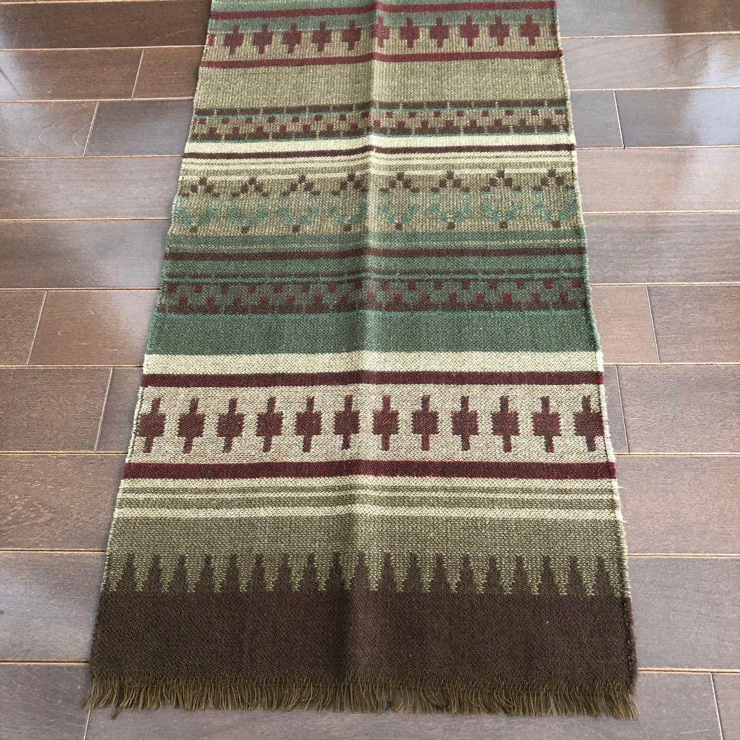 RALPH LAUREN スコットランド製　マフラー　ラグ柄　ラルフローレン