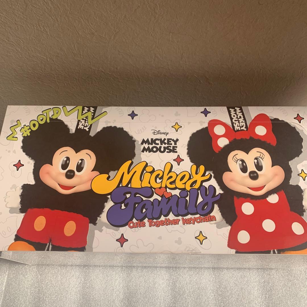 ストラップ Mickey Family Cute Together Keychain