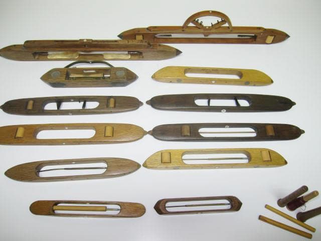 値下げ！★古道具*大量！機織り*道具*杼（シャトル）糸巻き*色々まとめて★