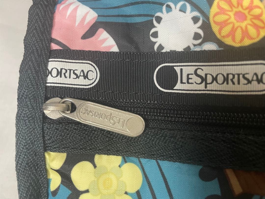 ハワイ限定　レスポートサック　 ボストン　ワヒネフラ柄 旅行用バッグ　ポーチ