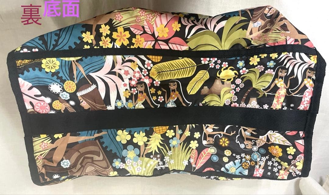 ハワイ限定　レスポートサック　 ボストン　ワヒネフラ柄 旅行用バッグ　ポーチ