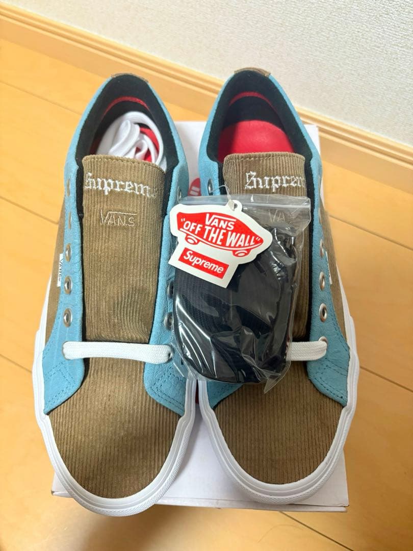 Supreme × Vans Lampin Pro \"Blue/Brown\"