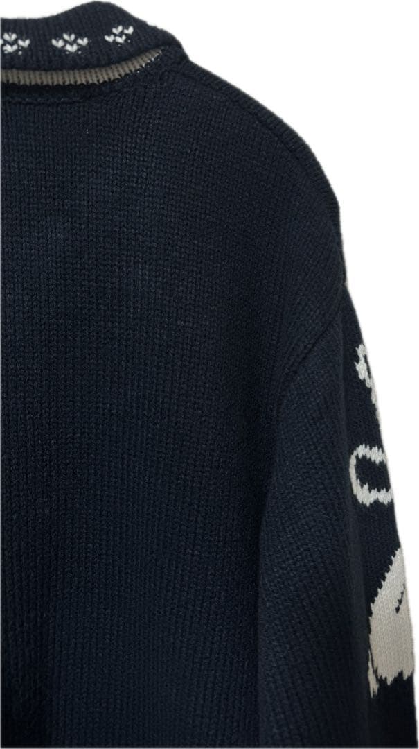 GU rokh フルジップニットジャケット