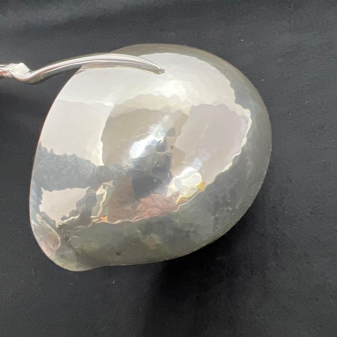 ジョージジェンセンエコーンsterling925特大グレービーレードル　202g