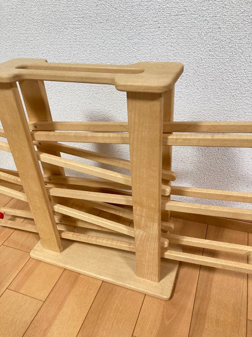 ニック社　nic 木製 スロープトイ　知育玩具 多段スロープ