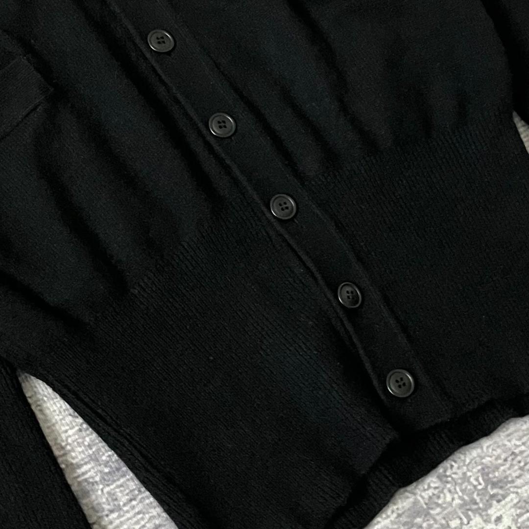 【美品】ヴィヴィアンウエストウッド ロングカーディガン オーブ刺繍 ブラック 黒