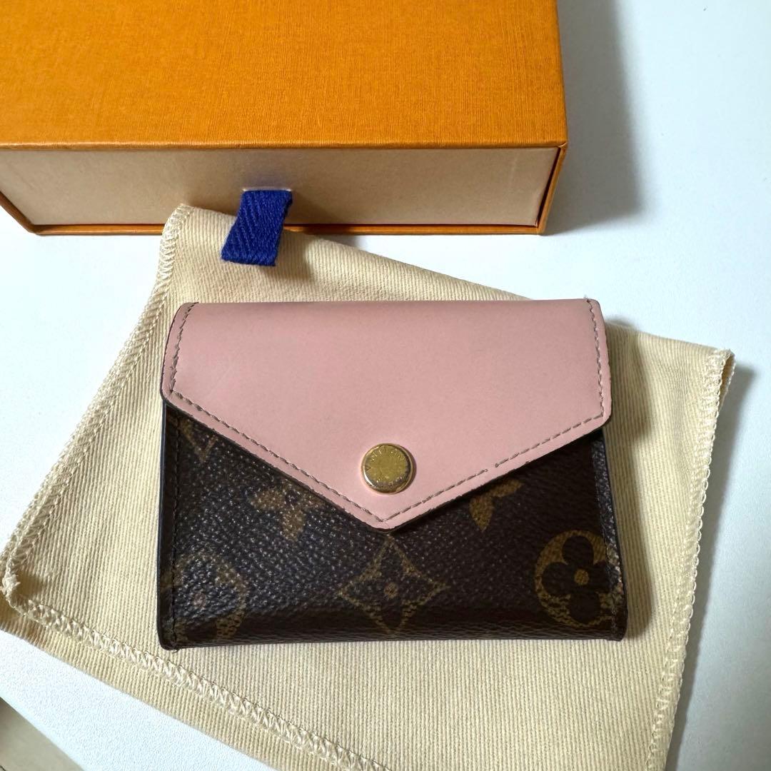 【美品】LOUISVITTON ルイヴィトン M62933 ポルトフォイユ・ゾエ