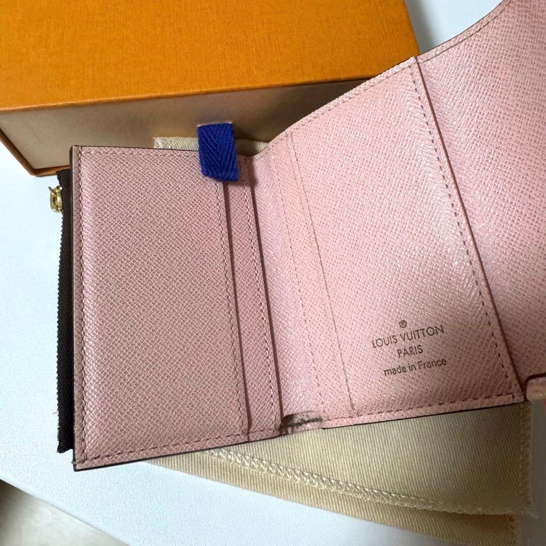 【美品】LOUISVITTON ルイヴィトン M62933 ポルトフォイユ・ゾエ