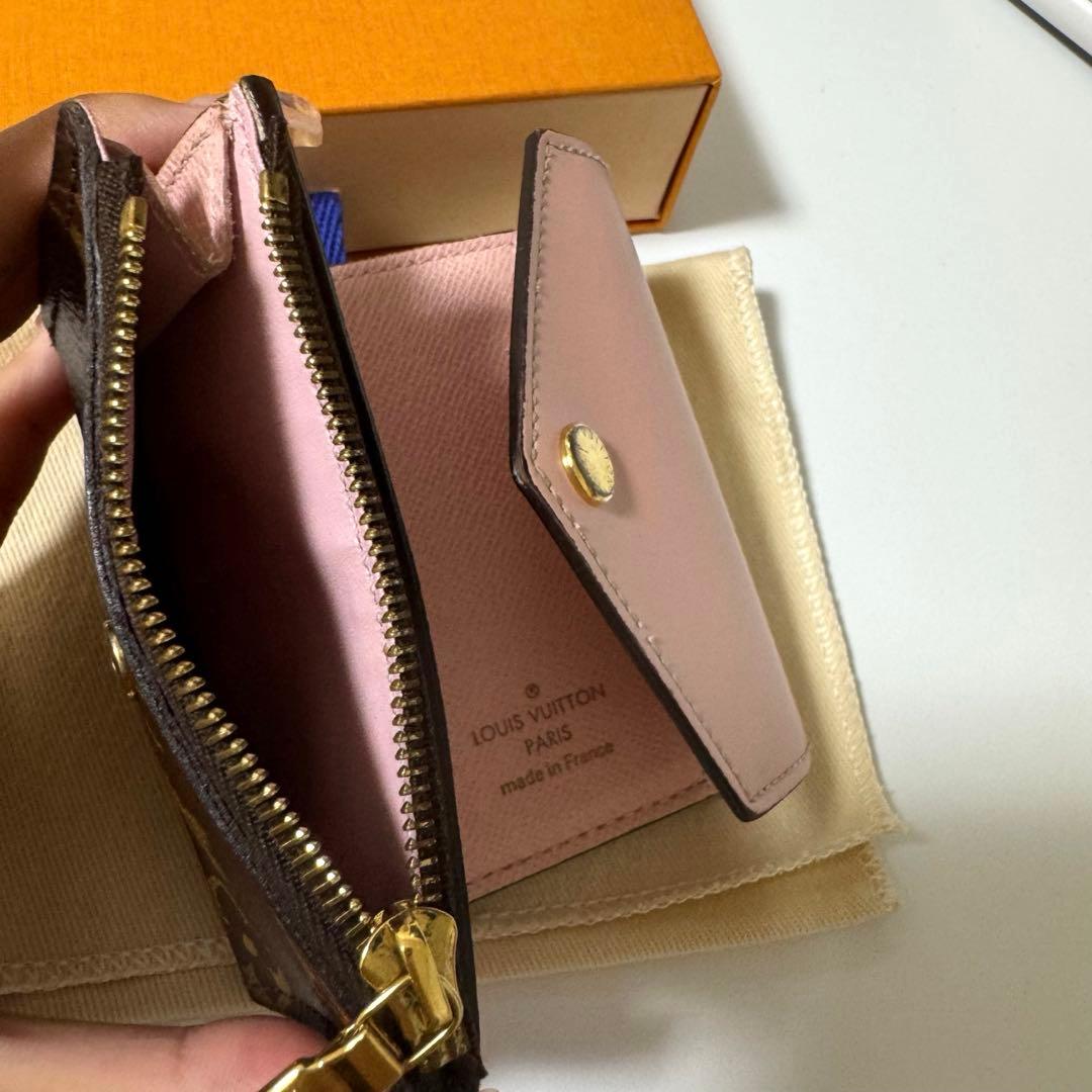 【美品】LOUISVITTON ルイヴィトン M62933 ポルトフォイユ・ゾエ