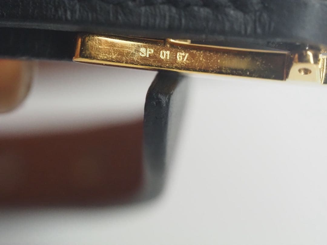 HERMES　エルメス　レザーブレスレット ビーアピ　ドゥブルトゥール