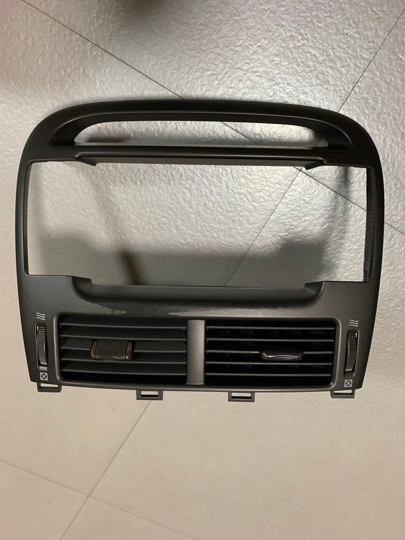 トヨタセルシオ30 31 前期 純正ナビエアコンルーバーカバー　インパネ　中古品