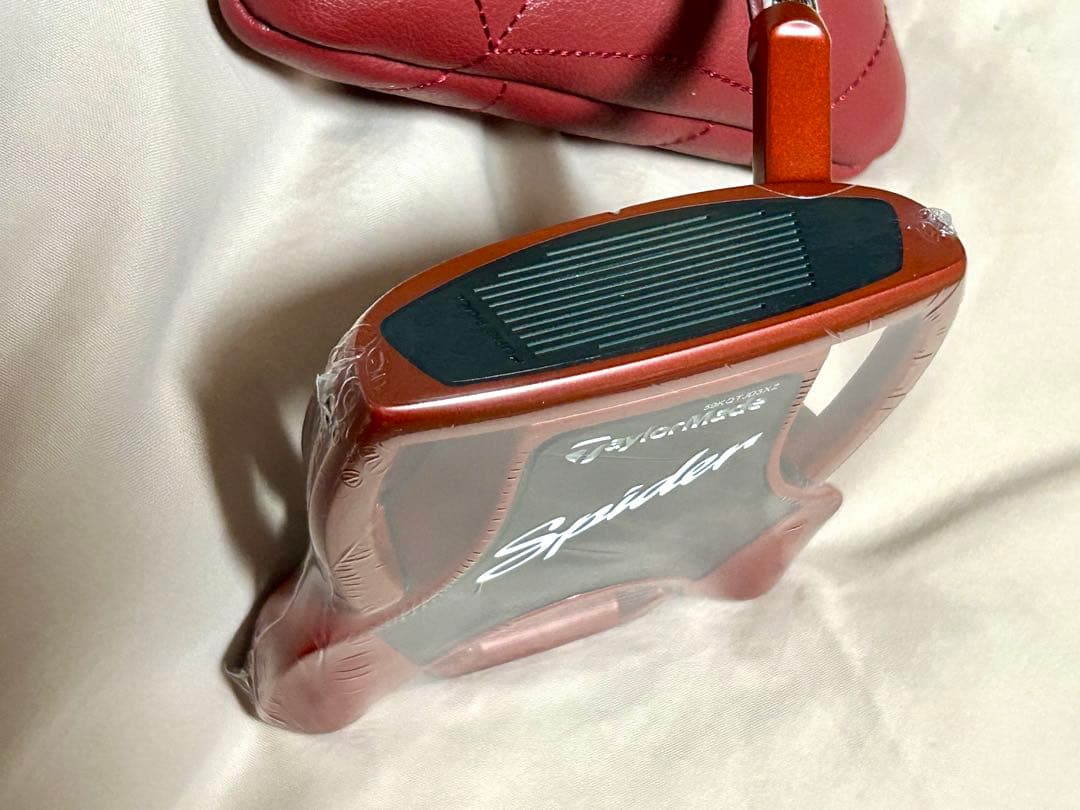 新品 スパイダーRed パター スモールスラント 34インチ