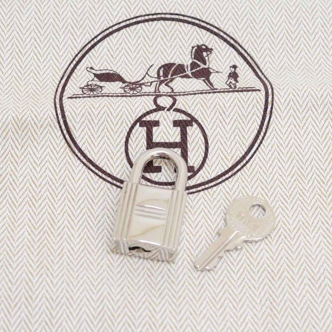 HERMES エルメス パドロック カデナ 鍵付き No.100 シルバー