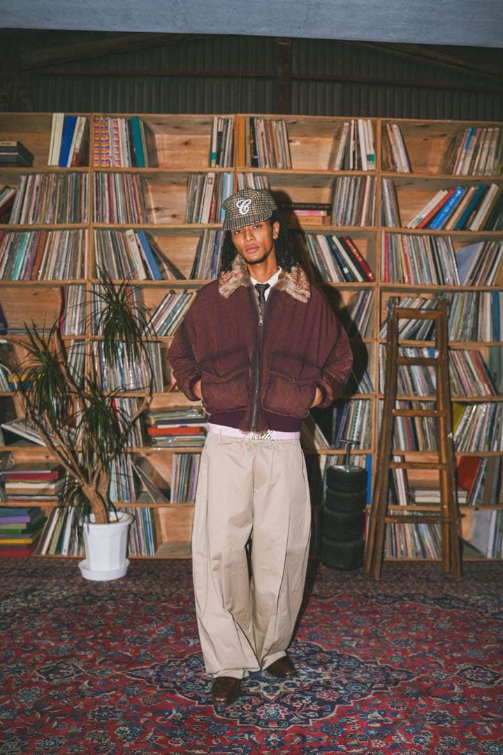 【極美品】BALLSY BROTHERS リバーシブルファーフライトジャケット