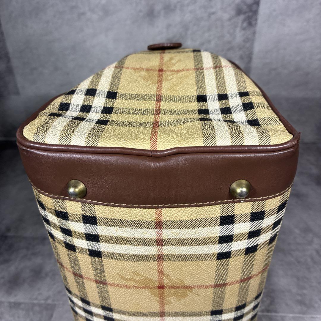 【希少・入手困難】✨Burberrys Mini Boston Bag Y2K