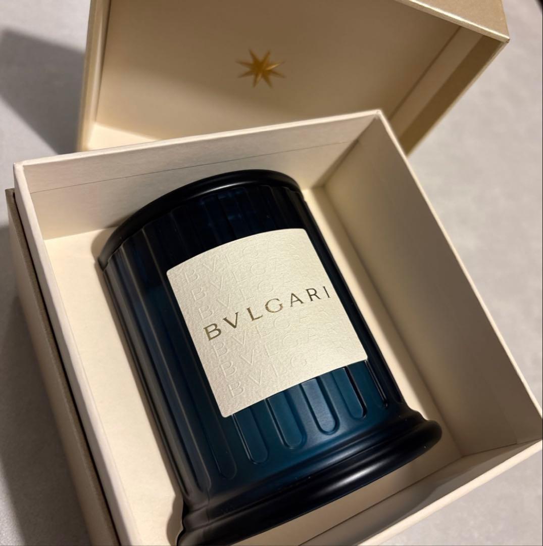 BVLGARI ブルガリ キャンドル ラウンドフォルム　新品未開封　ショッパー袋
