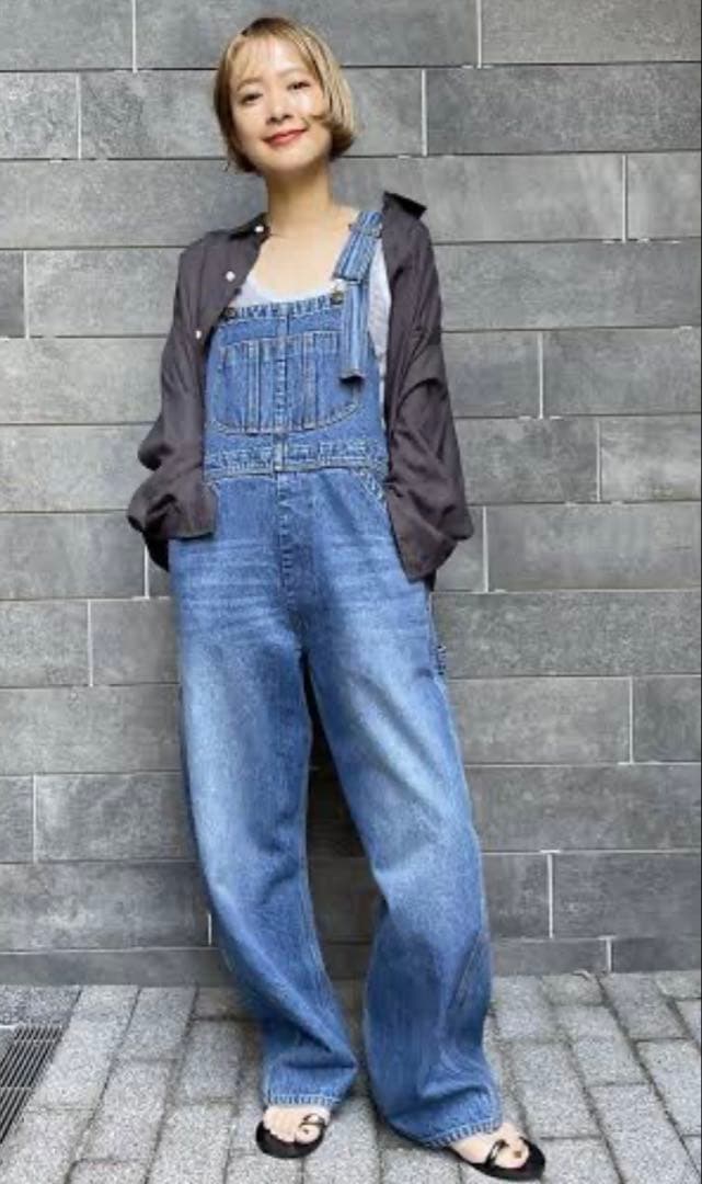 《新品・未使用タグ付》 Spick & Span 佐藤栞里デニムサロペット 38