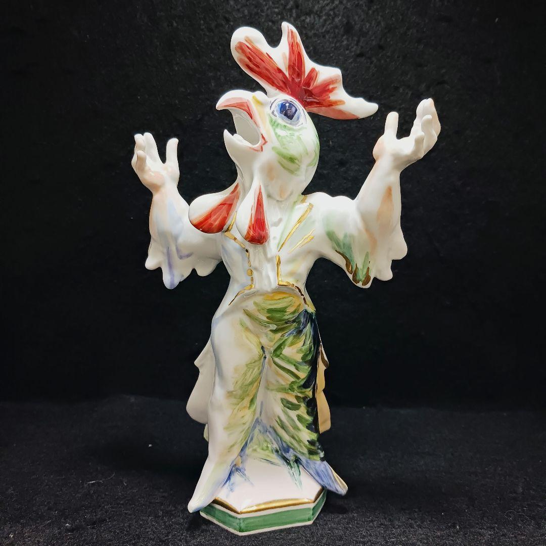 Y2830 マイセン ペーター・シュトラング作 音楽動物シリーズ 人形　ten