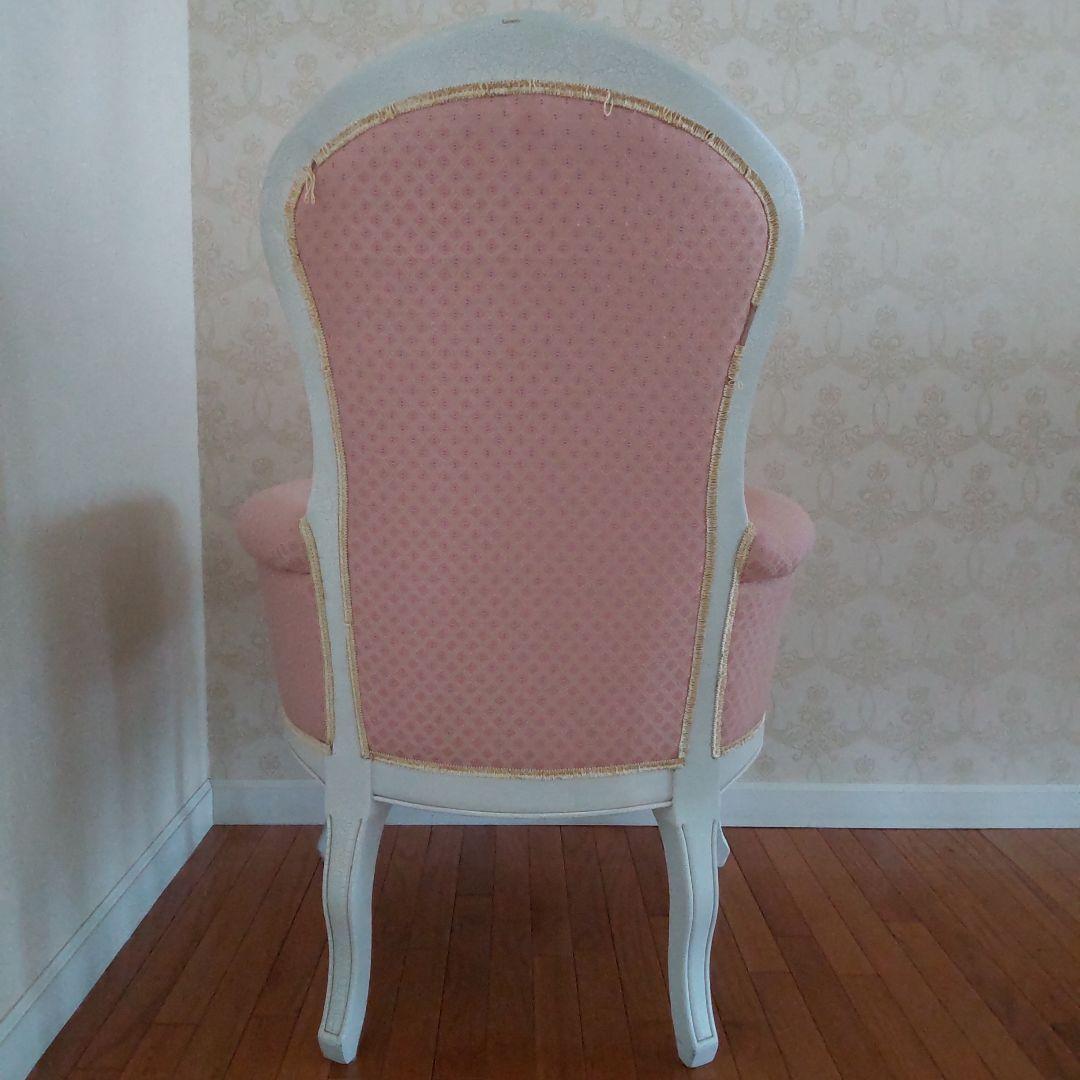 メリー クラシック ピンク プリンセスチェア 椅子