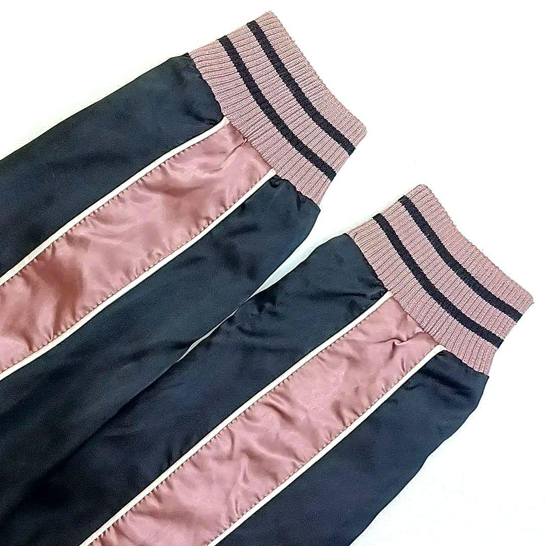 天使てち　美品★DIESEL1978　刺繍　ウルフ　リバーシブルスカジャン