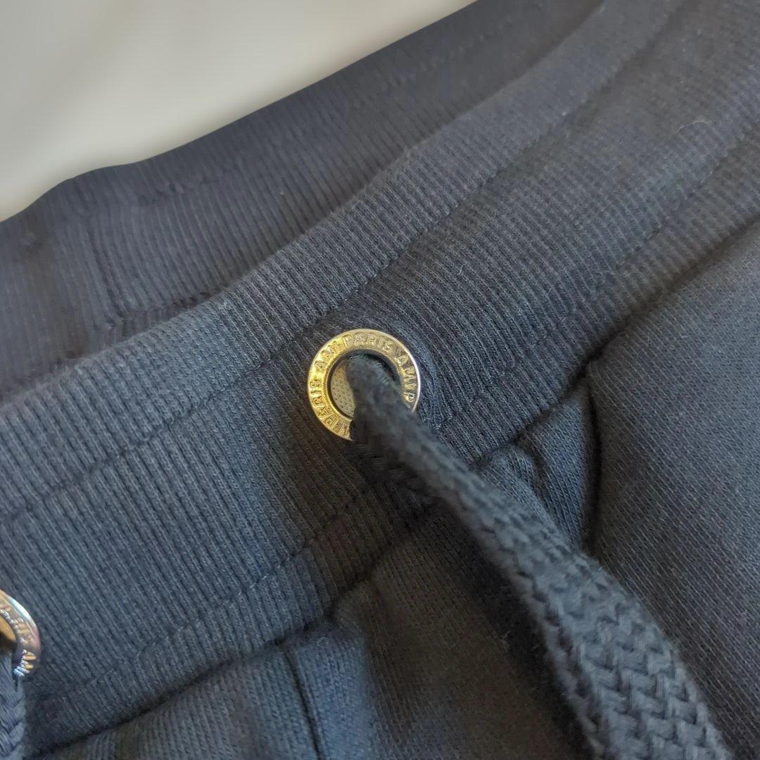 【新品】AMI PARIS アミパリス スウェットパンツ 黒 L ハート刺繍