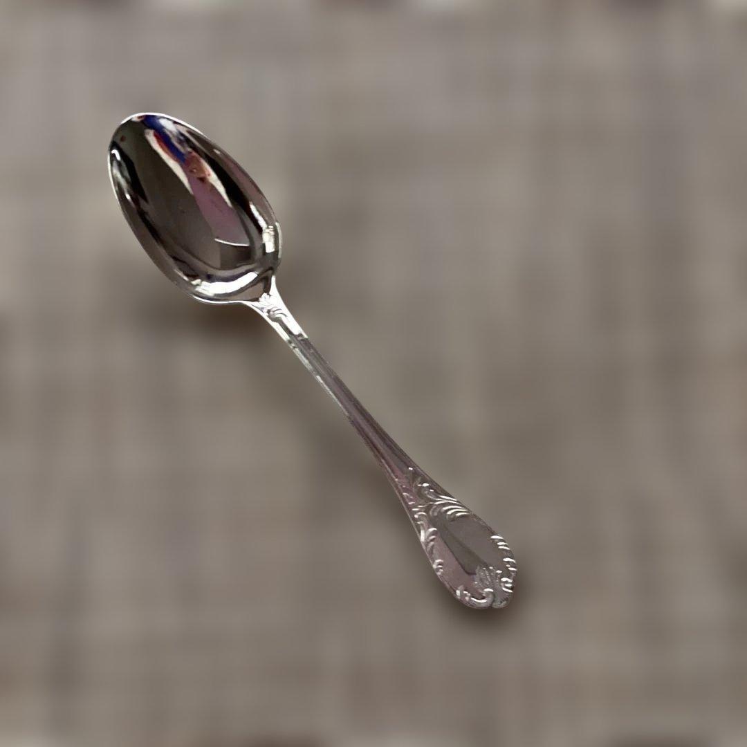 《CHRISTOFLE MARLY》シルバーコーティングティースプーン6本