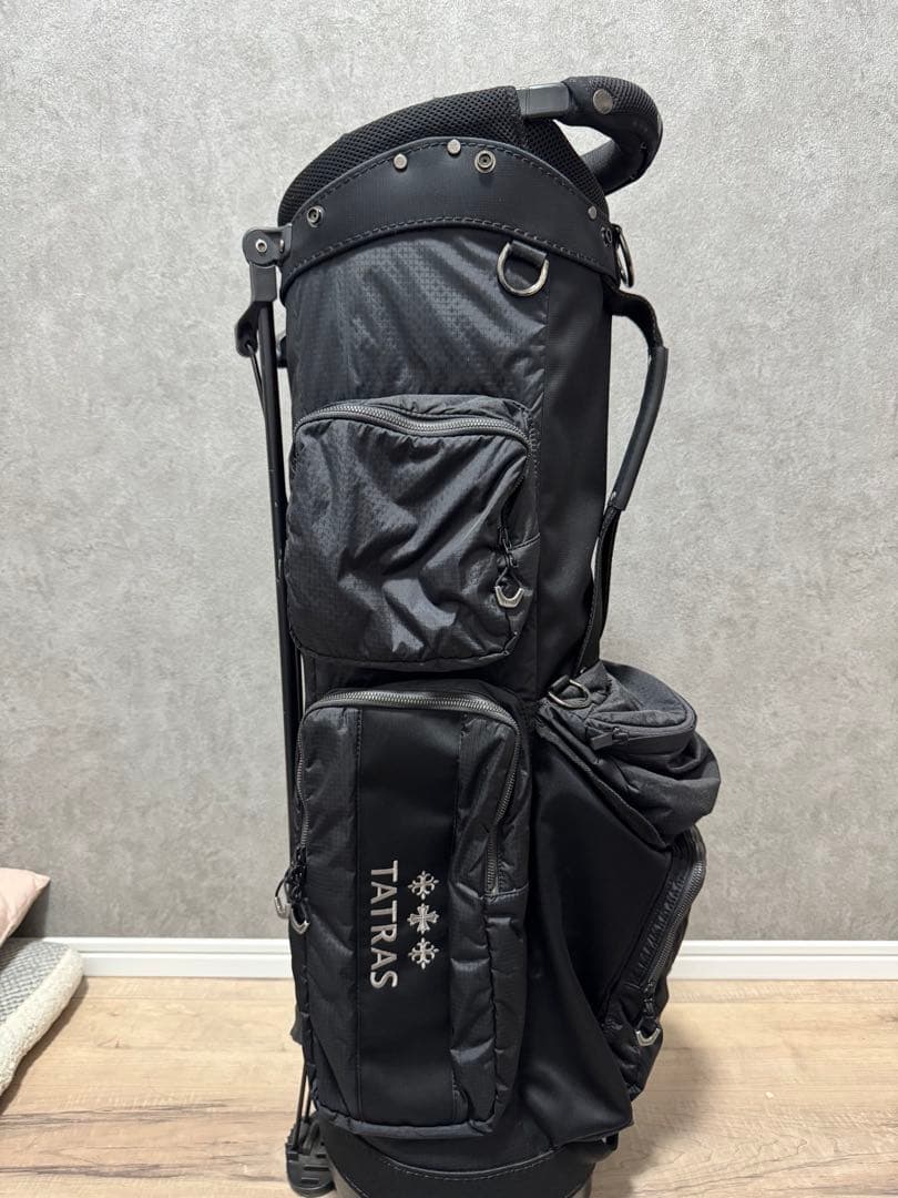 TATRAS ブラック ゴルフバッグ・キャディバッグ