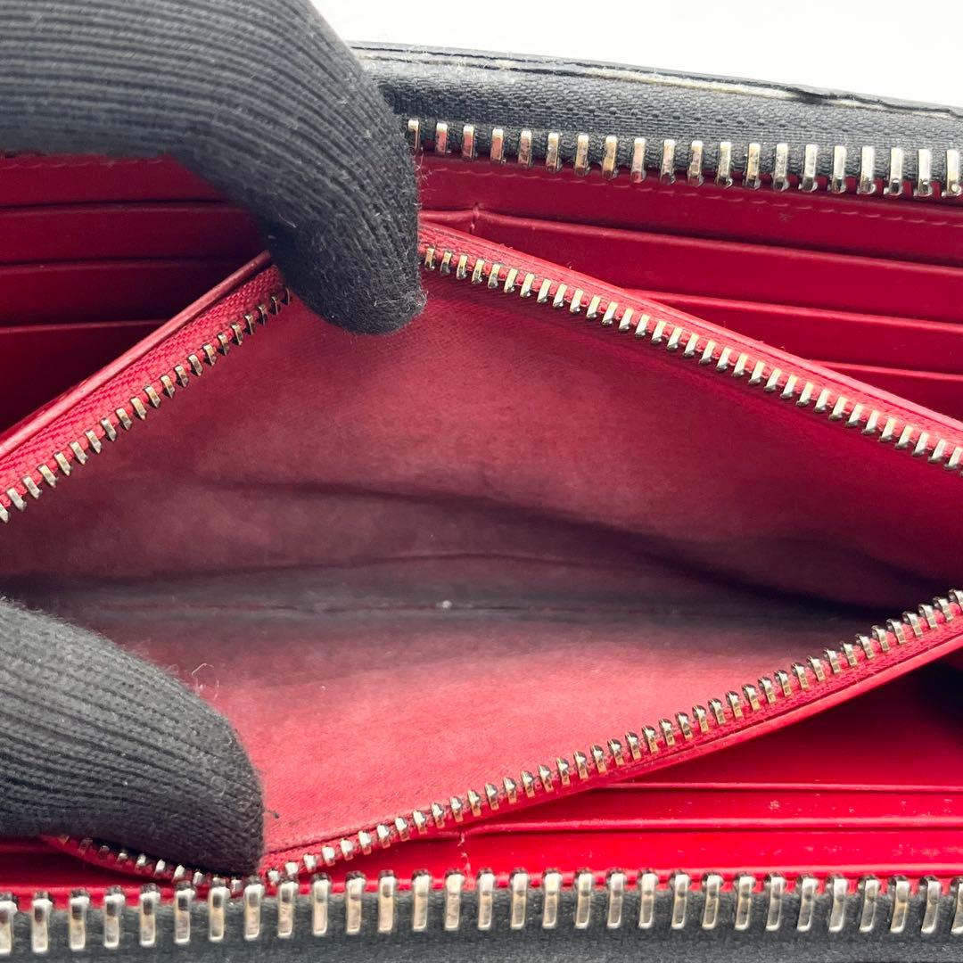 クリスチャン ルブタン 長財布 パネトーネ ラバーソール デカロゴ レザー