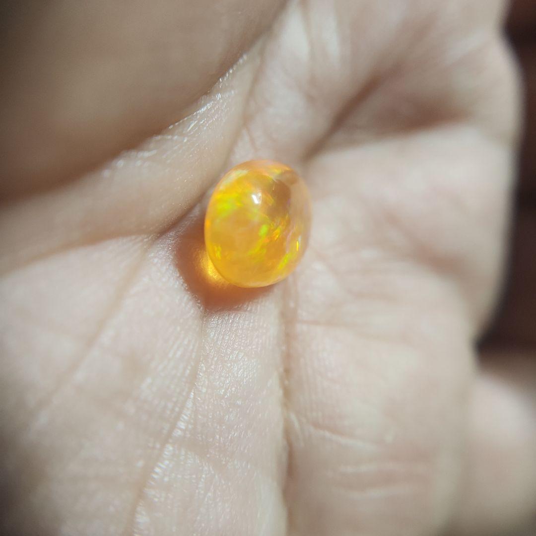高品質天然ファイアーオパール 3.405ct