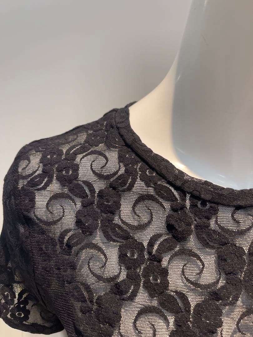 SALE‼️JEAN PAUL GAULTIER レースCSブラック Mサイズ